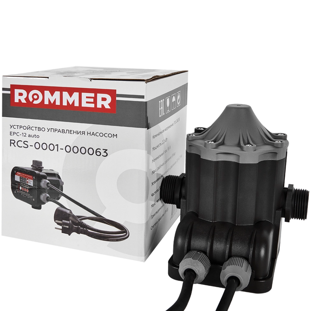 Устройство управления насосом ROMMER RCS-0001-000063 EPC-12 auto