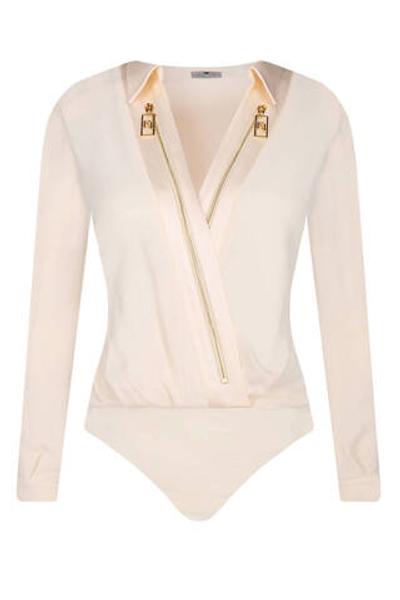 Боди Elisabetta Franchi - экрю(CB00346E2)
