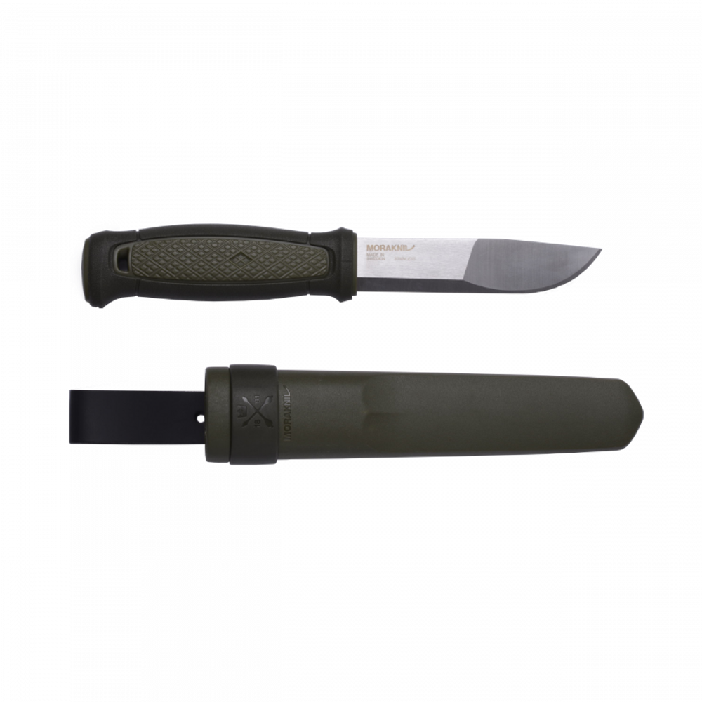 Нож Morakniv Kansbol, черный/зеленый