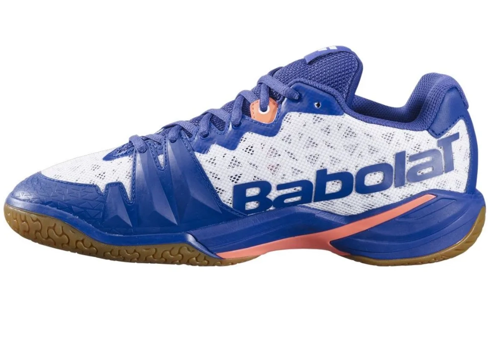 Мужские кроссовки для Padel Babolat Shadow 4 - white/blue navy