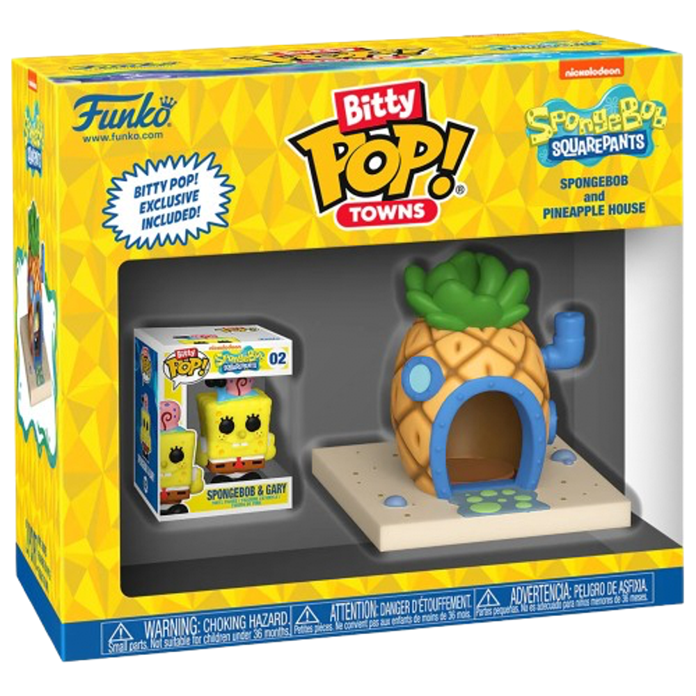 Фигурка Funko Bitty POP! Towns Spongebob SquarePants Spongebob and Pineapple House