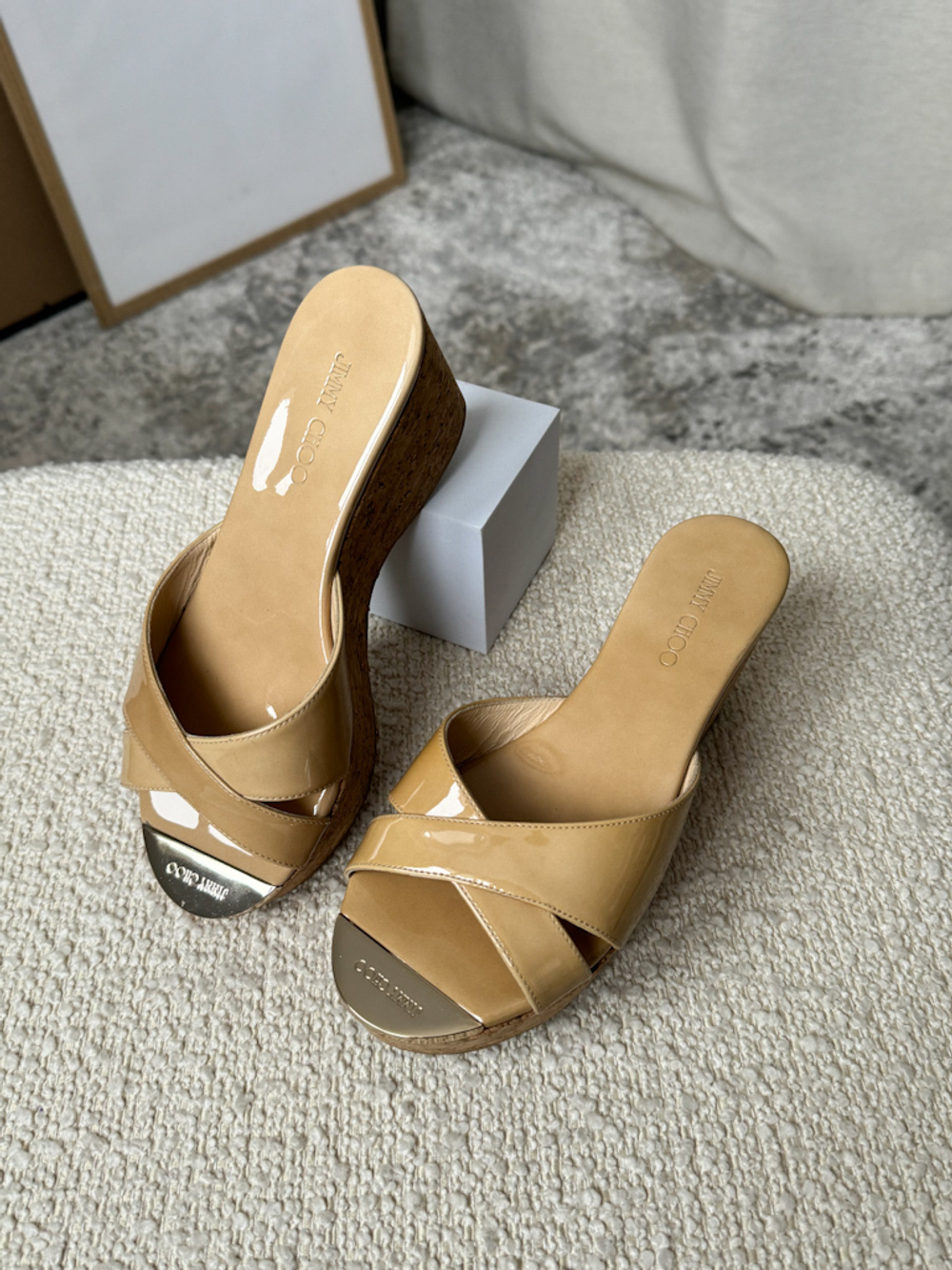 Лаковые сабо Jimmy Choo, 37,5