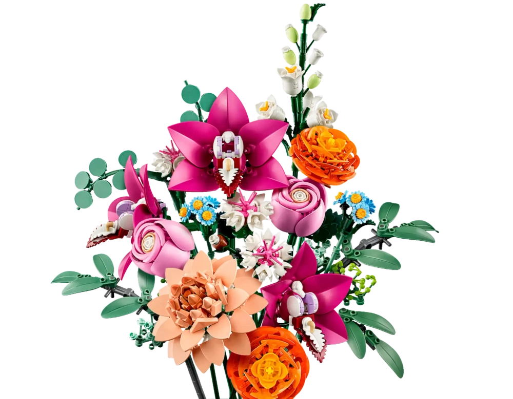 Конструктор LEGO Botanical Collection 10342 Красивый Букет розовых цветов