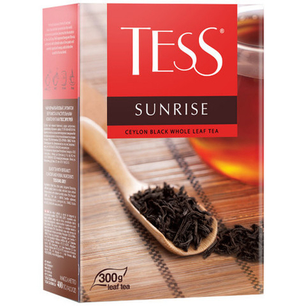 Чай черный листовой Tess Sunrise, 300 г (Тесс)