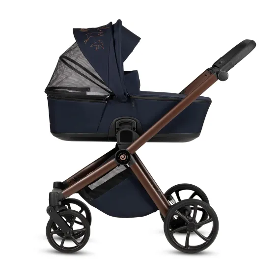Коляска 2 в 1 Tutis Mio 3+ Limited Edition Midnight Swallow