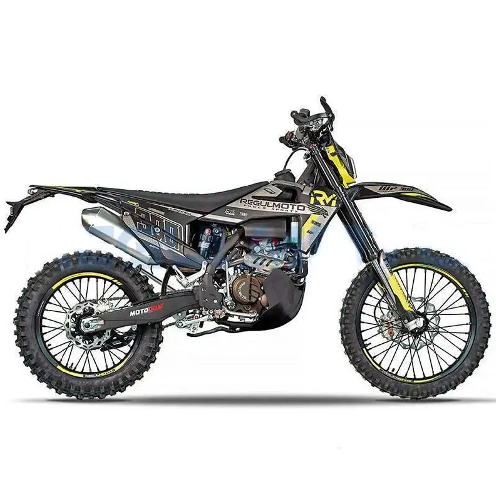 Мотоцикл Regulmoto LEGEND 300 черный/желтый с ПТС