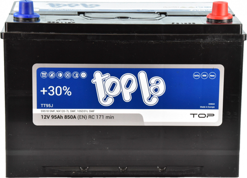 Купить Аккумулятор 6СТ-95 А.ч., о.п., L+, TOPLA TOP JIS
