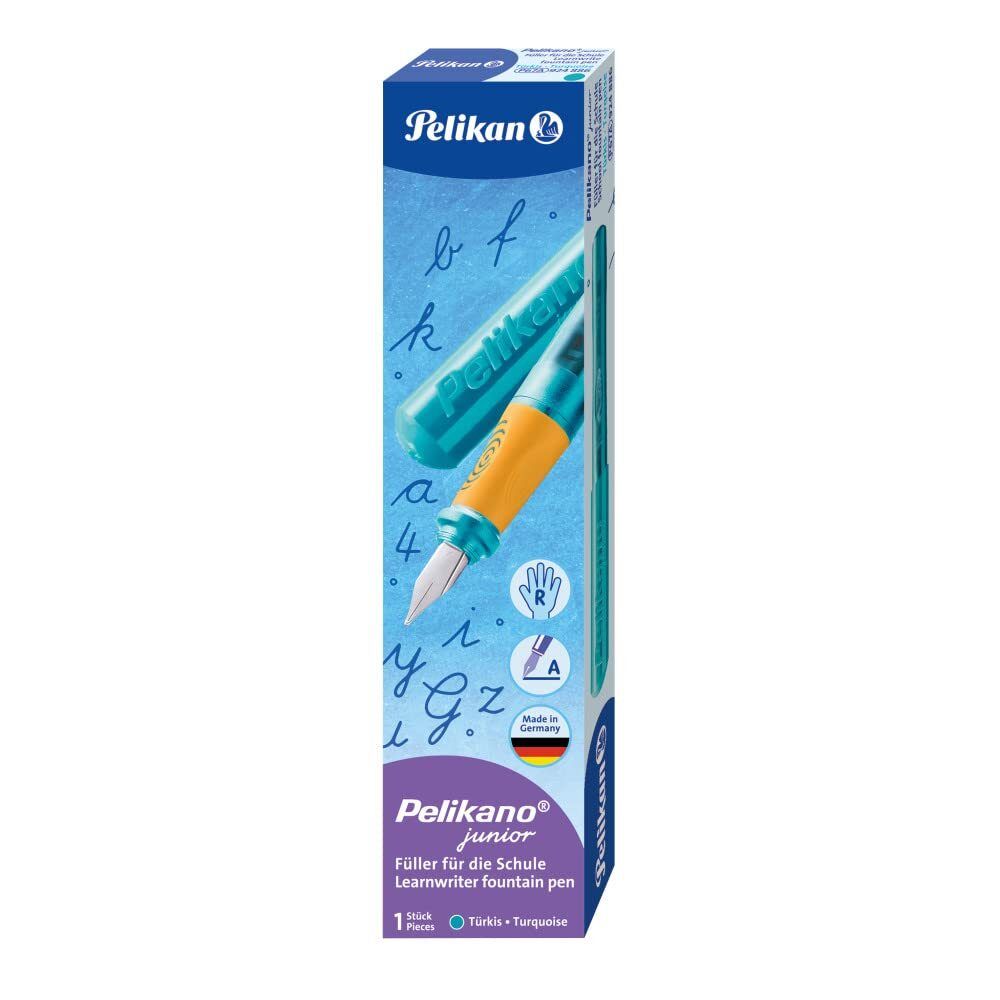 Перьевая ручка Pelikan School Pelikano зеленая с пером F (PL802963) 2