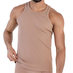 Коричневая мужская майка Spirit Tank Top (Размер: XL) (Цвет: коричневый)