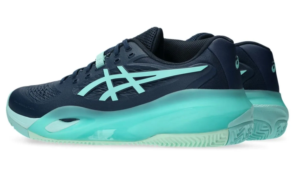 Теннисные кроссовки Asics Gel-Resolution X Clay - night sky/illuminate mint
