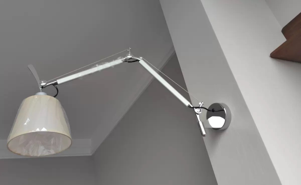 Wall design lamp Tolomeo by Artemide
