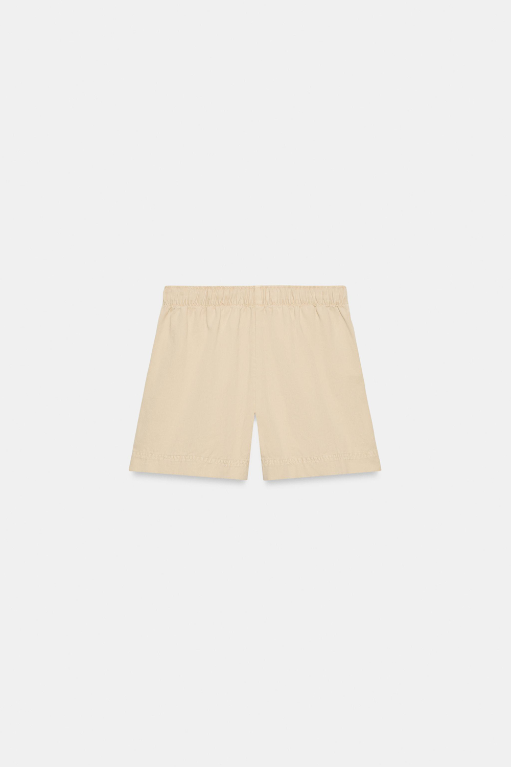 ШОРТЫ-БЕРМУДЫ ИЗ 100% ХЛОПКА С ЭЛАСТИЧНЫМ ПОЯСОМ — ZARA