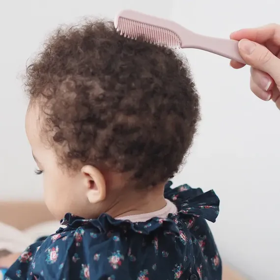 Расческа и щетка Beaba Comb and Brush Old Pink