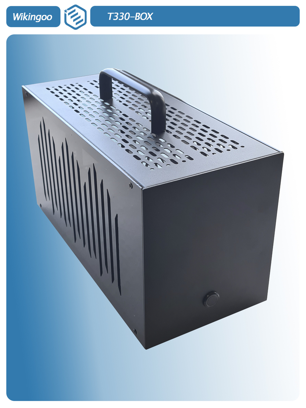 Внешний корпус для видеокарты Wikingoo T330. Только корпус.