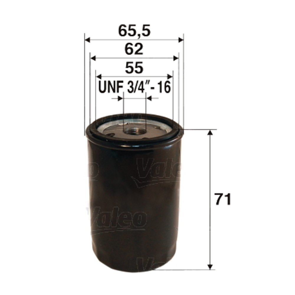 VALEO - 586042-VAL - Oil Filter