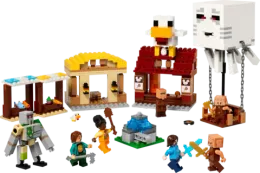 Конструктор LEGO Minecraft 21273 Нападение на деревню на призрачном воздушном шаре