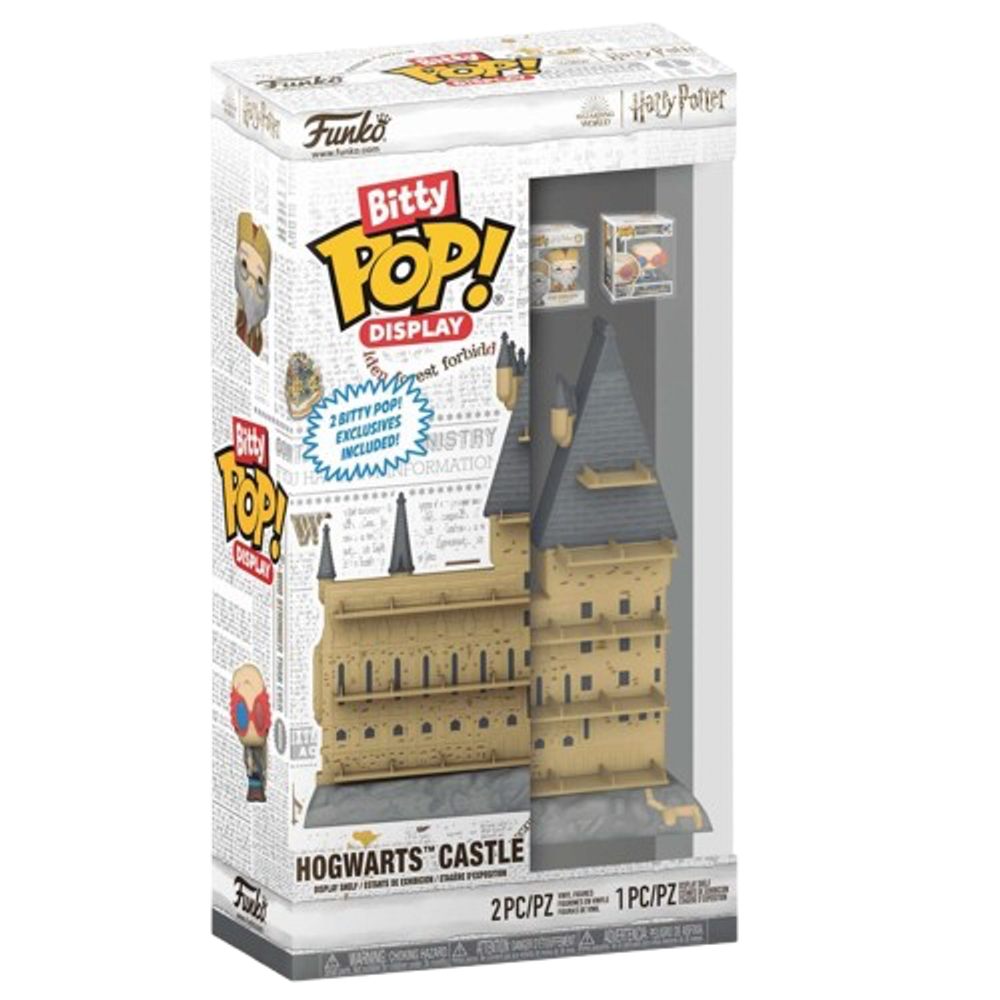 Набор Funko Bitty POP! Display Harry Potter Hogwarts Castle + Bitty POP! Dumbledore, Luna