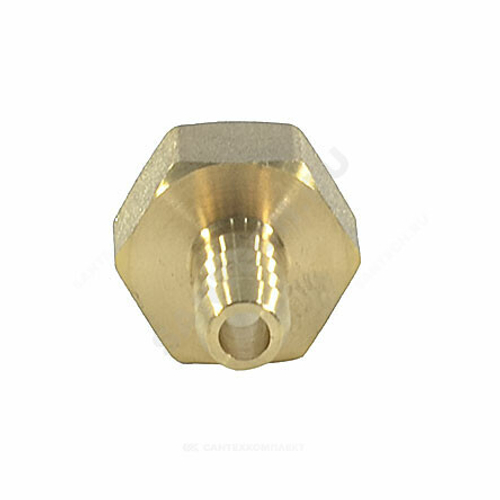 Переходник латунь неразъемный для шланга Дн 18х1/2" ВР SantechSystems