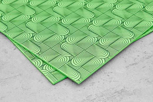 Кайдекс Illusion green 2,03мм, лист 300x200мм