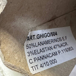 CHIGO - LAGOPOLANE; 50% меринос, 47% акрил, 3% эластан; 250м/100гр; col.119363 Pannacam P, цвет: Белый кремовый; S502