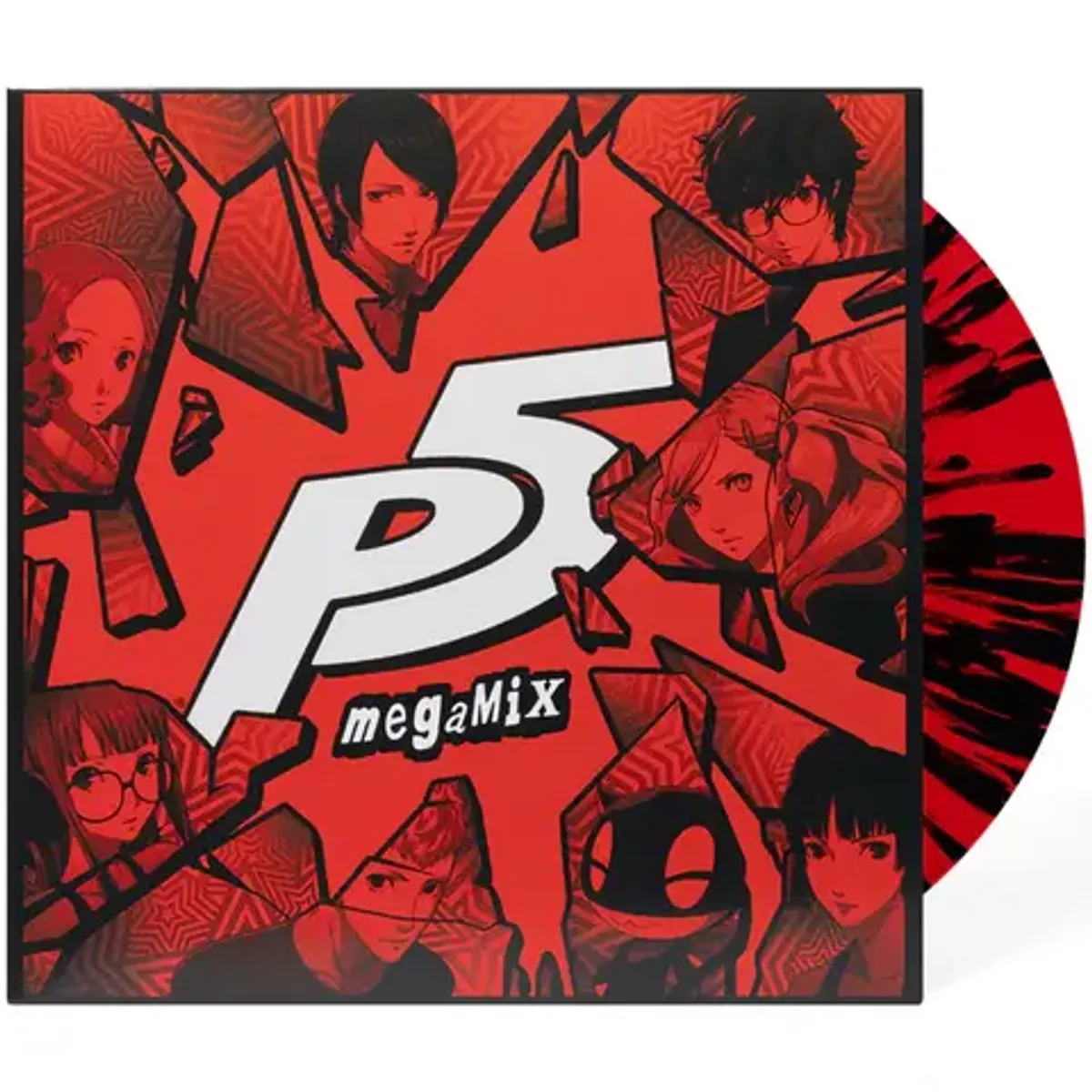 Виниловая пластинка. OST – Persona 5 Megamix (Red with Black Splatter Vinyl)