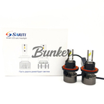 Cветодиодные лампы Sariti F4 цоколь H13 6000K,12V(Не полярная)