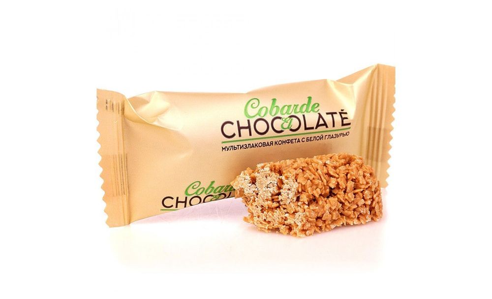 Конфеты COBARDE el Chocolate мультизл с белой глазурью 1кг шт