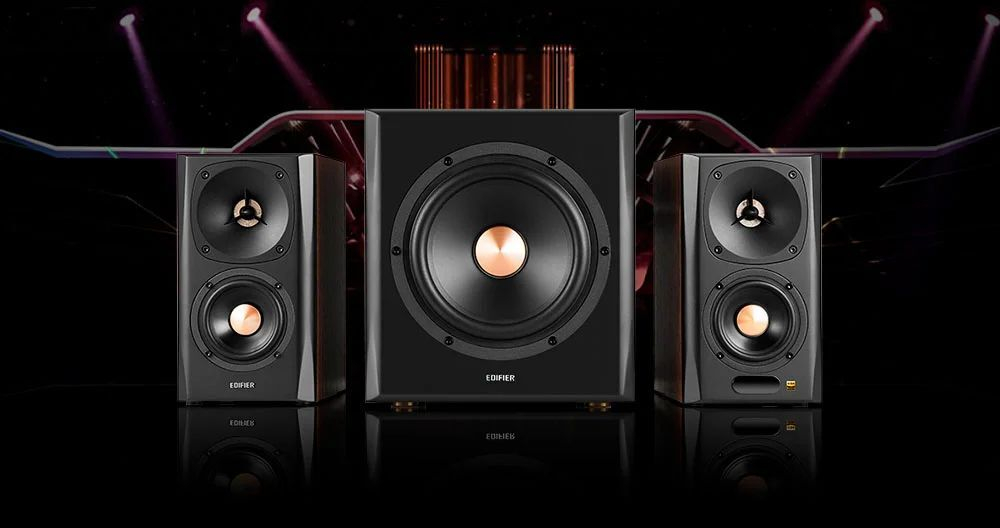 Акустическая система EDIFIER S360DB brown