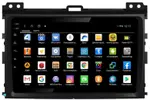 Магнитола для Toyota Land Cruiser Prado 120, Lexus GX470 (экран климата внизу) - Parafar PF456XHD на Android 13, CarPlay, 4G SIM-слот