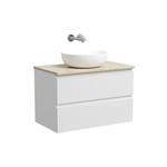 Тумба подвесная Sancos Snob R, Bianco 790х445х500, под столешницу без отверстия под смеситель, цвет Kreman, арт. SNR80W