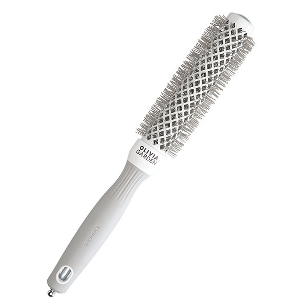 Olivia Garden Термобрашинг Expert Blowout Shine White&Grey Speed XL 25 мм ID2024