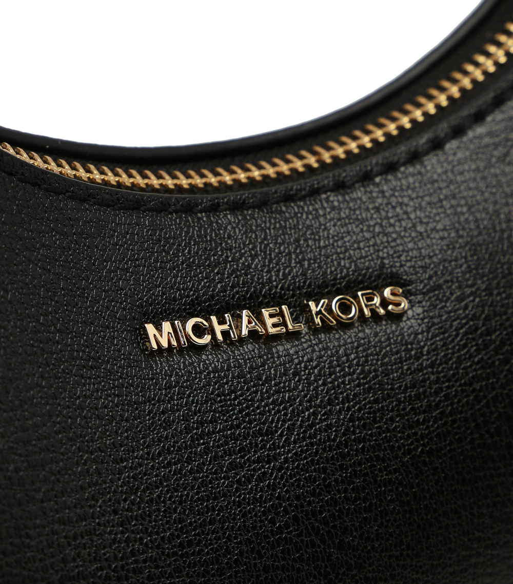 Кожаная сумка хобо Michael Kors - черный(32R3G3WN6L)