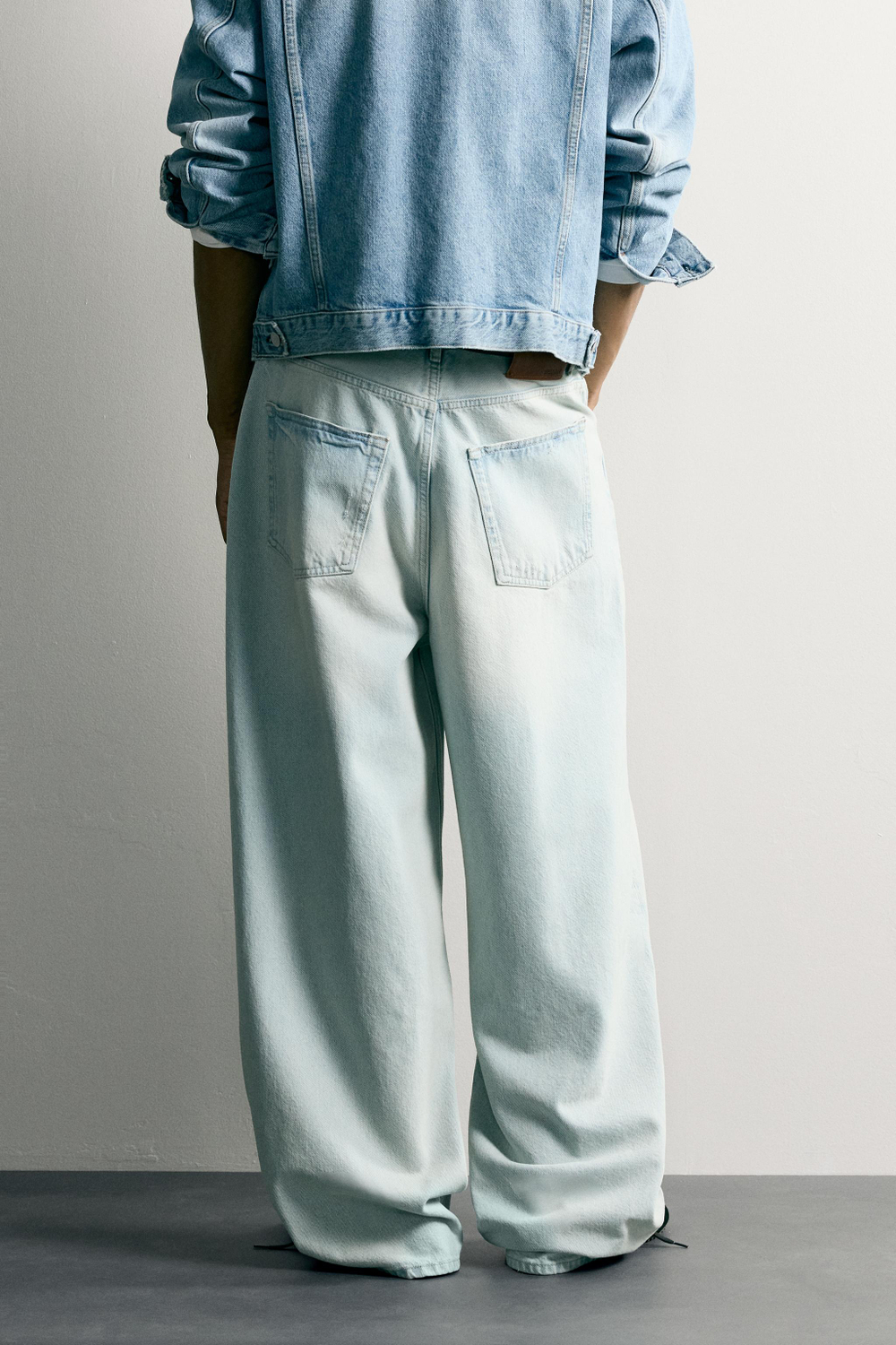 ДЖИНСЫ BAGGY FIT — ZARA · 6045/495