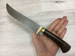 Нож Пчак Узбекский, дамасская сталь, рукоять венге
