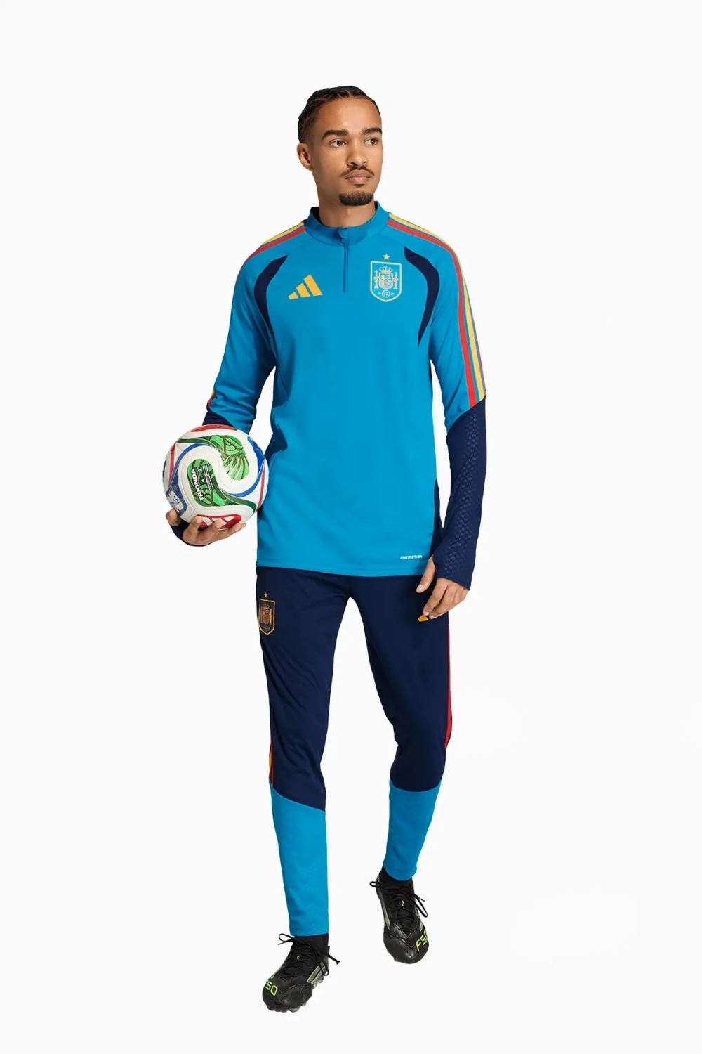 Штаны adidas Spain 2026 Training - темно-синий