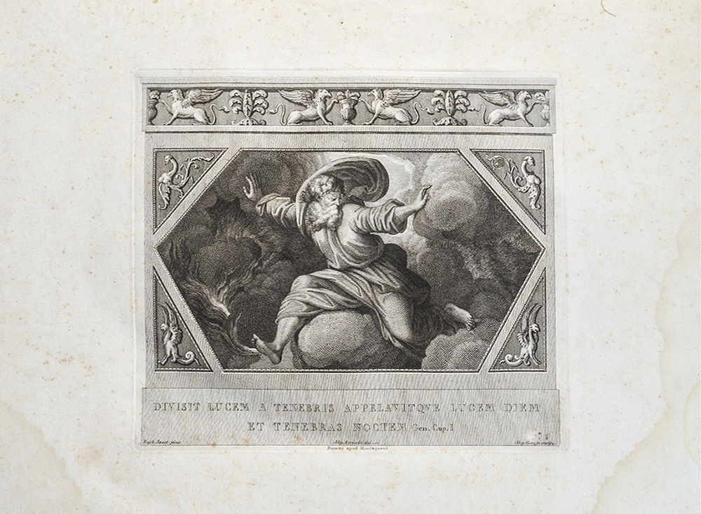 Библия Рафаэля Санти. Гравюры. 1790