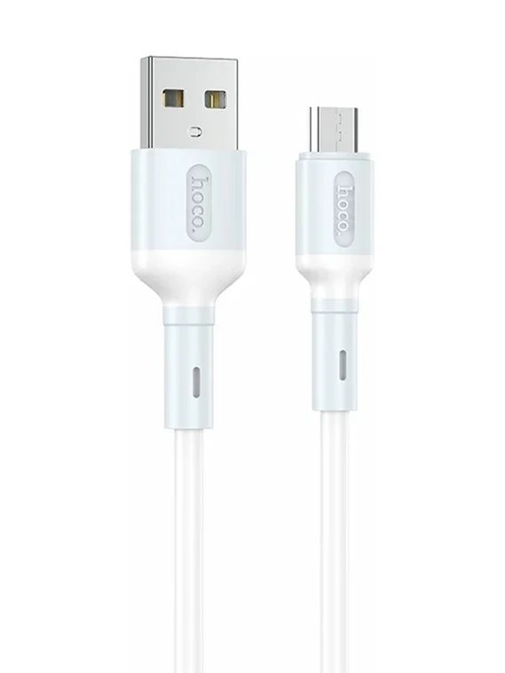 Кабель Hoco X65 USB-A to micro USB data cable 1m белый