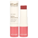 ATTITUDE, Oceanly ™, блеск для губ, Happy Berry, 3,4 г (0,12 унции)
