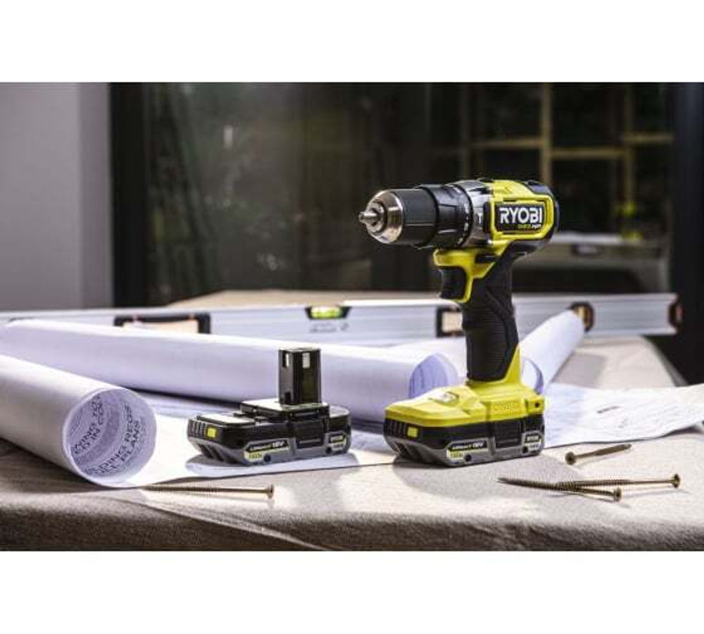 Дрель-шуруповерт ударная бесщеточная Ryobi ONE+ RPD18C-220S 5133004982