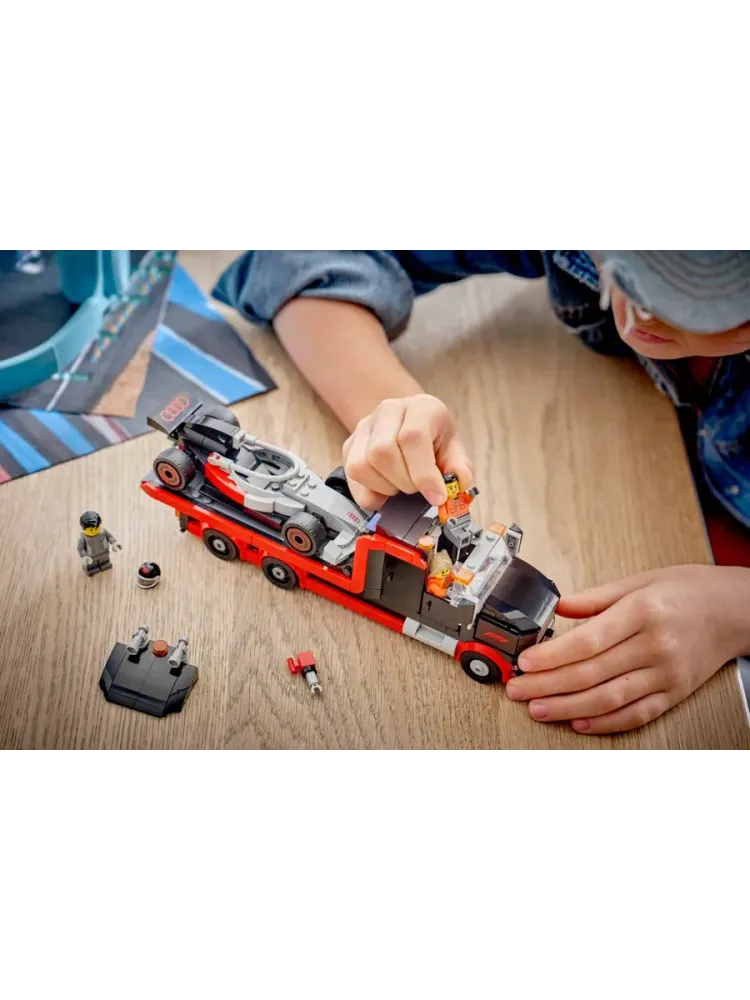 Конструктор City 60493 Демонстрационный грузовик с Audi F1