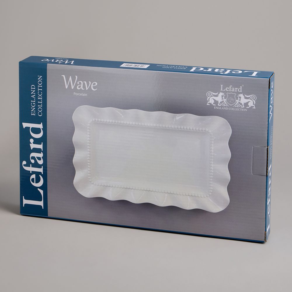 БЛЮДО LEFARD "WAVE" ПРЯМОУГОЛЬНОЕ 36*22,5*3,5 СМ