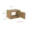 Тумба для ванной из массива тика Taciana 60 x 40 см