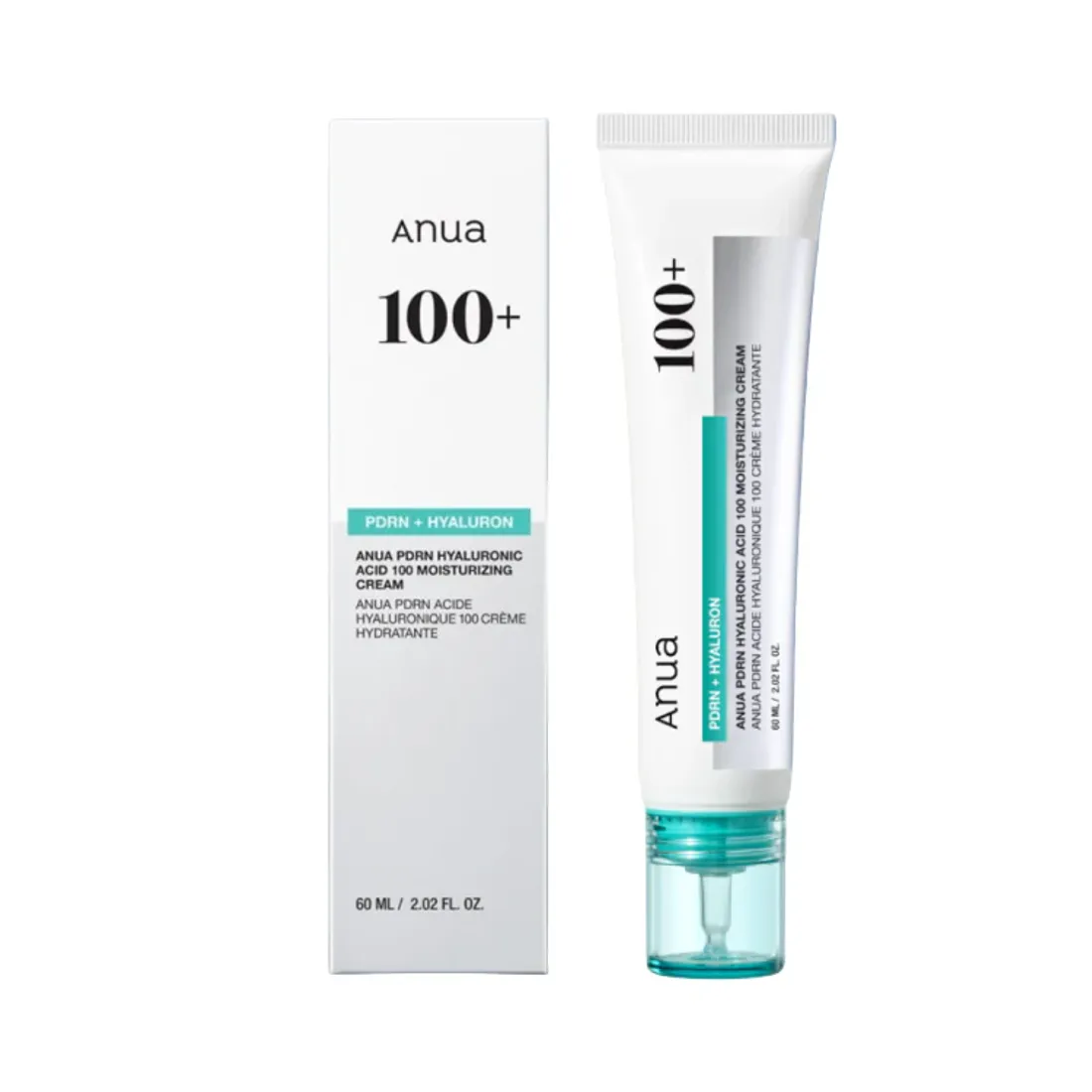 Крем ANUA PDRN Hyaluronic Acid 100 — Увлажнение и регенерация — 60 мл