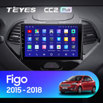Teyes CC2 Plus 9"для Ford Figo 2015-2018