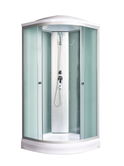 Душевая кабина RIVER NARA LIGHT 100/15 МТ 100x100x210 10000002955 Универсальная Четверть круга