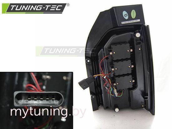 Задние фонари BLACK SEQ LED BAR OEM BULB для Volkswagen T6