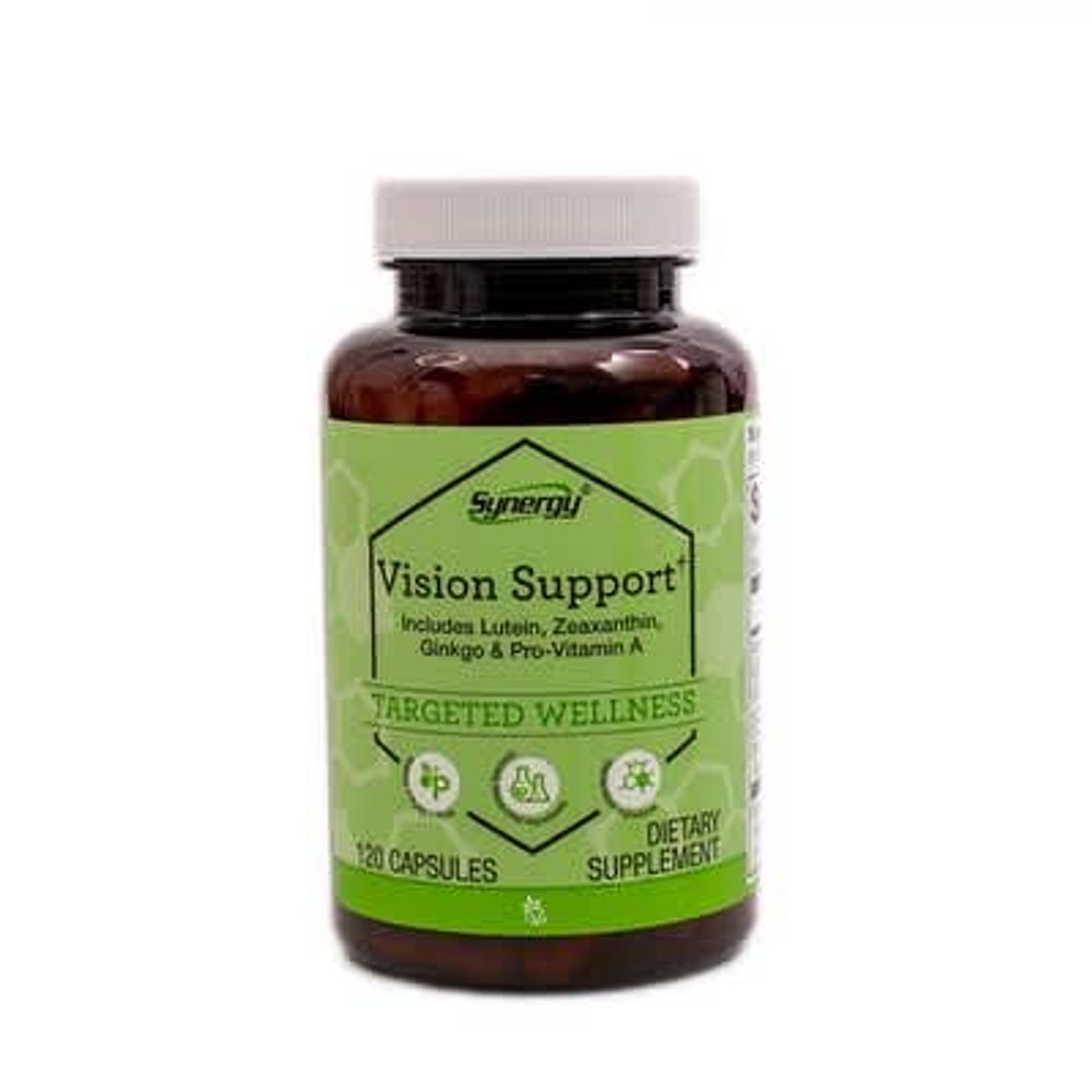 Vitacost, Synergy®, добавка для поддержки зрения, 120 капсул