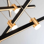 Подвесная люстра Arte Lamp ERRAI A2195SP-5BK, 1хLED