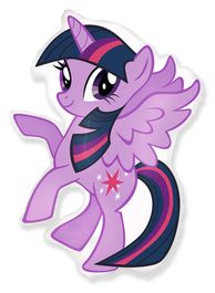 Фольгированный шар My Little Pony, Лошадка Искорка, 1 шт., (34''/86 см)