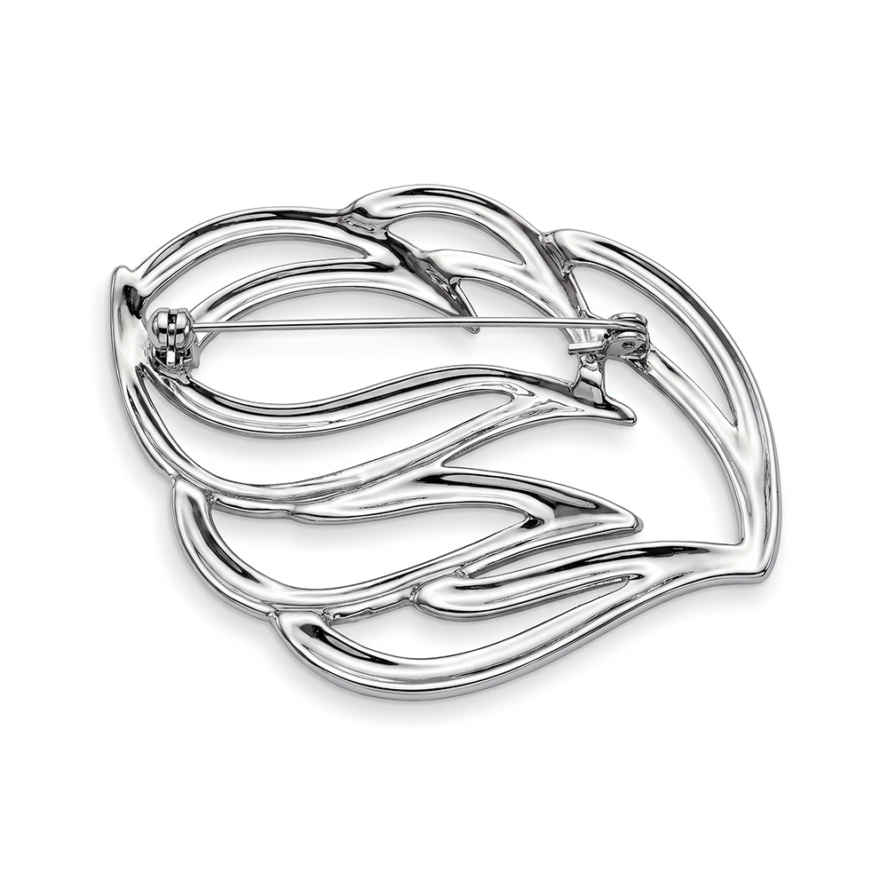 Брошь Fiore Luna серебряная FBB02265-03 S